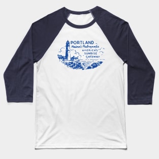 1940 Portland, Maine's Metropolis Baseball T-Shirt